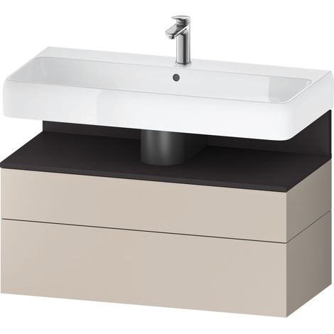 Duravit Collection One mueble bajo lavabo, 1 extraíble y 1 cajón, (1/2)