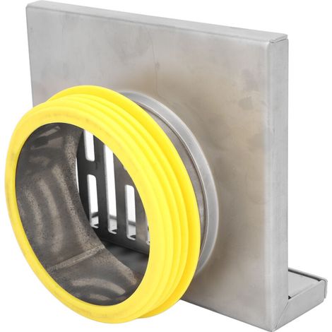 Corner floor drain, L-shaped design, durable stainless steel, corrosion-resistant, portable, widely used L-shaped drain (1/5)