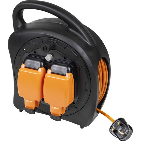Sealey GCR30 30m Weatherproof Extension Reel with Thermal Trip 2 x 230V (1/3)