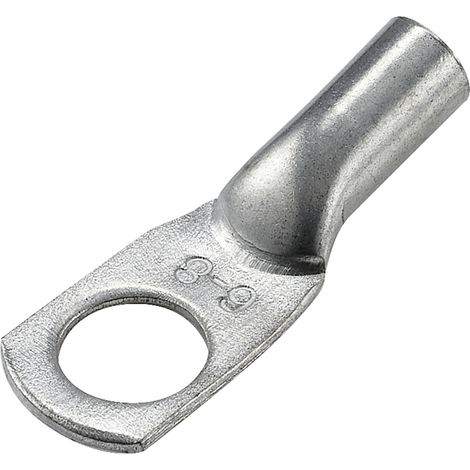 TRU COMPONENTS TC-12885884  Rohrkabelschuh  180 ° M8 6 mm² Loch-Ø: 8 mm 1 St.