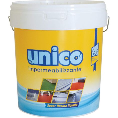 ICOBIT Unico, Super resina liquida impermeabilizzante, Bianco, 1 kg (1/5)
