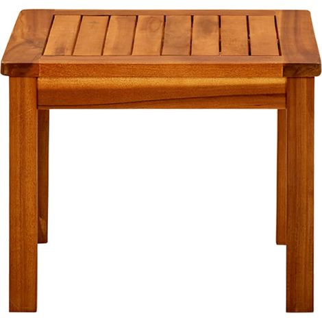 Maison Exclusive - Tavolino da Giardino 45x45x36 cm in Legno Massello di Acacia (1/5)