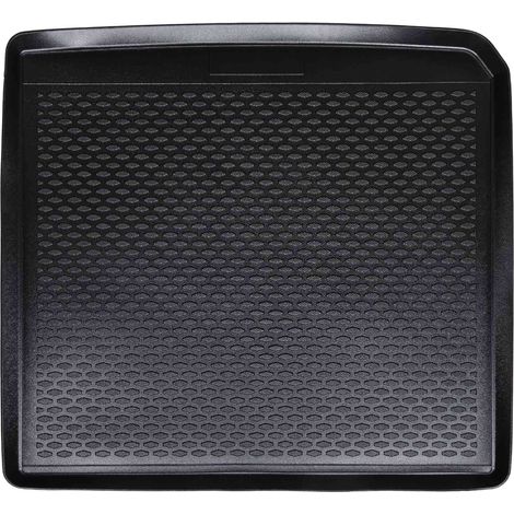 Trunk Mat Black suitable for DACIA DUSTER 2018- 2WD Rubber vidaXL