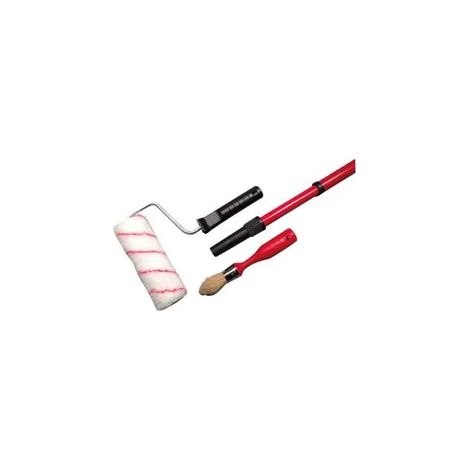 Kit de pintura interior, extensión con rodillo y brocha