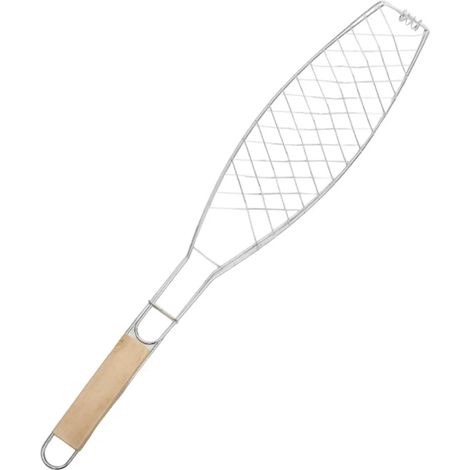 Panier à rôtir le poisson, grille à rôtir le poisson avec poignée (1/5)