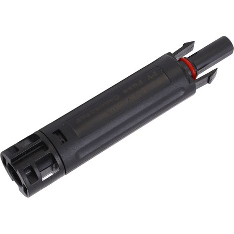 PV-Inline-Sicherungsanschluss, verzinktes Reinkupfer, Anschlussklemme, Solar-PPO-Photovoltaik-Sicherungshalter, 1000 V, IP68, 20 A (1/5)
