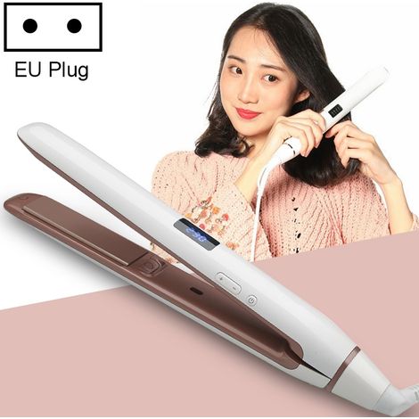 Lisseur professionnel avec écran LED, revêtement en céramique et fer à friser ionique, 45 W. (1/5)