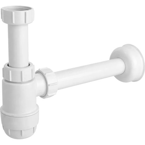Sifón para bidé de lavabo blanco Mcalpine HC2