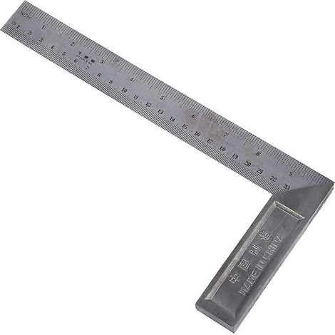 Équerre en L en acier inoxydable de 90 degrés et de 25 cm de longueur (1/4)