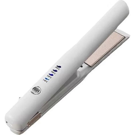 Outil de coiffure 2 en 1 - Mini lisseur et boucleur, fer à boucler de voyage USB, styler compact double fonction (1/5)