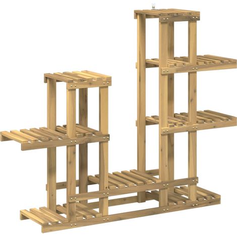 Maison Exclusive - Supporto per piante Bianco 118 x 25 x 96,5 cm (1/5)