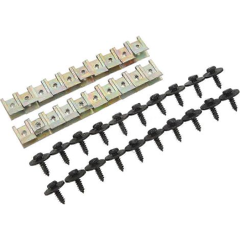 40 clips de fixation pour panneau de protection sous le moteur, cache-boîte de vitesses et protection anti-éclaboussures pour R50 R52 R53 R55 R56 R57 R60 (1/5)