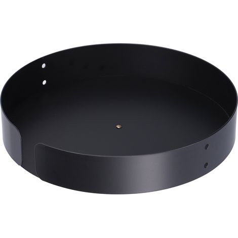 Support de Rangement Tournant 360° pour Cosmétiques Compact Sécurisé en Acier Inoxydable