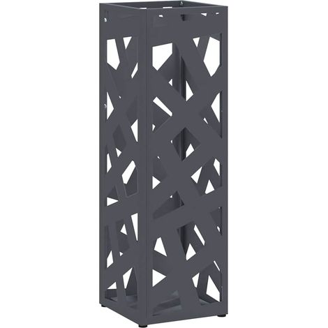 Porte-parapluie Anthracite 15,5 x 15,5 x 49 cm Métal (1/5)