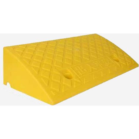de montée tapis de marche léger en plastique noir et jaune