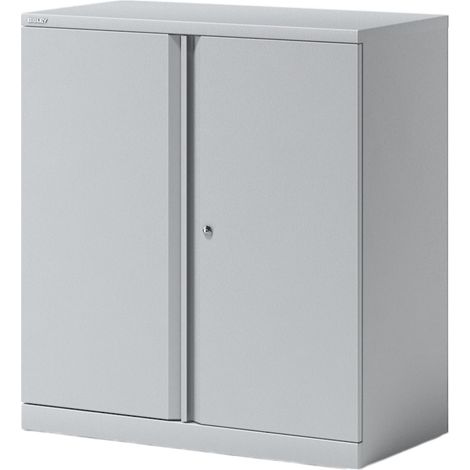 BISLEY Essentials Flügeltürenschrank Lichtgrau