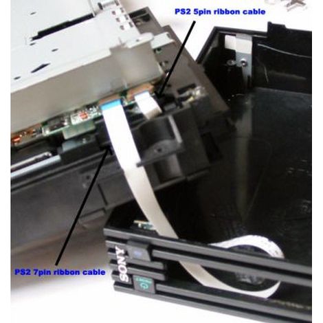 PS2 5pin Ribbon Cable (Mainboard) (1/2)