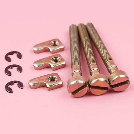 Kit de vis de tendeur de réglage de chaîne, 3 pièces, for H 136 137 142 P 350 351 M MacCat 335 435 440, pièces de tronçonneuse (1/5)