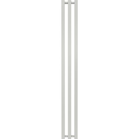 RADOX Radiateur à eau chaude mural - Kolona SP 35 blanc - 1500 x 175 mm - 3 tubes - 322 W - Fixations incluses
