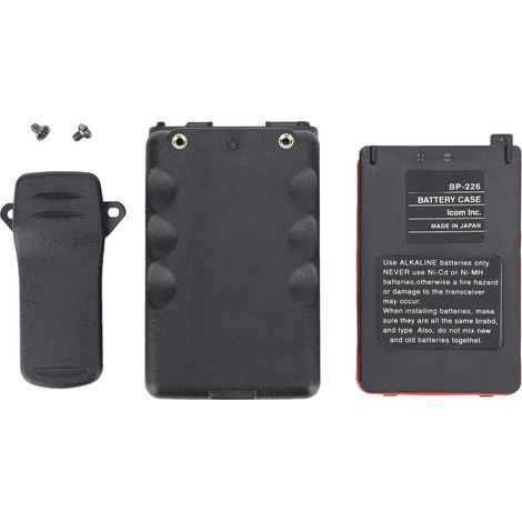 Wasserdichtes AA-Batteriegehäuse aus Kunststoff, kompatibel mit ICM87, F61, F61M
