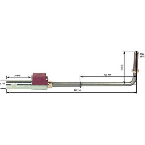 Rechauffeur de fioul pour Olymp Type 2DV/3 DV/ 5 DV (Standard)