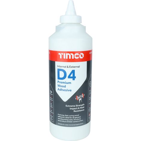 TIMCO Premium Internal & External D4 Wood Adhesive - 1L