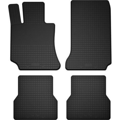 Gummifußmatten, 4er-Set, universell passend für: Mercedes CLS C219 Limousine (2004-2010)