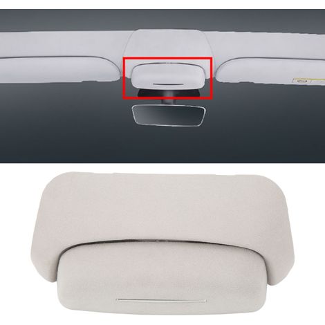 Sonnenbrillenetui/Sonnenbrillenorganizer fürs Auto, kompatibel mit dem Tesla Model 3 2017-2023 (beflocktes Modell). (1/5)