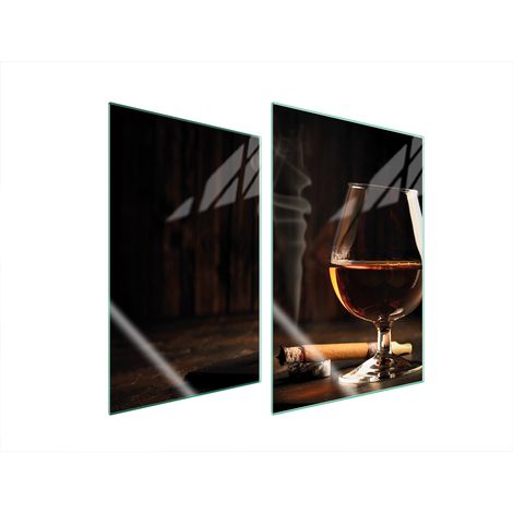 Assiette de protection en verre pour la cuisine, 2x35x52, pour vin (1/5)