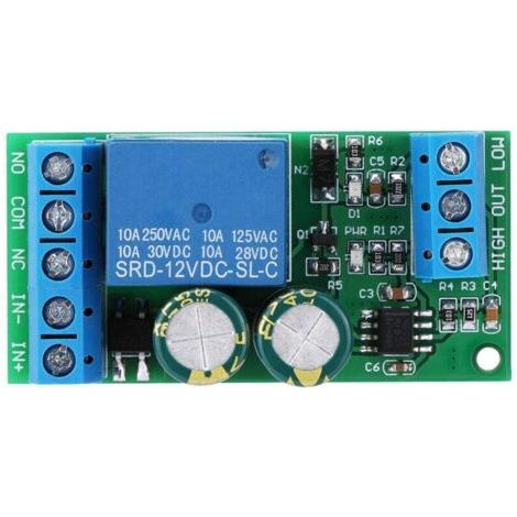 BUNTHAUS PA Module Capteur Détection du Niveau Liquide Automatique 12 V Interrupteur Capteur Niveau d'eau pour Aquarium (1/4)