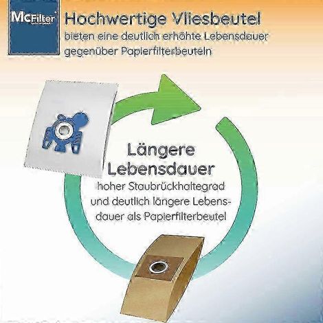 Bolsas para aspiradora Hyclean 3D Efficiency compatibles con el modelo Miele GN 56Vingt, edición 0731. (1/4)