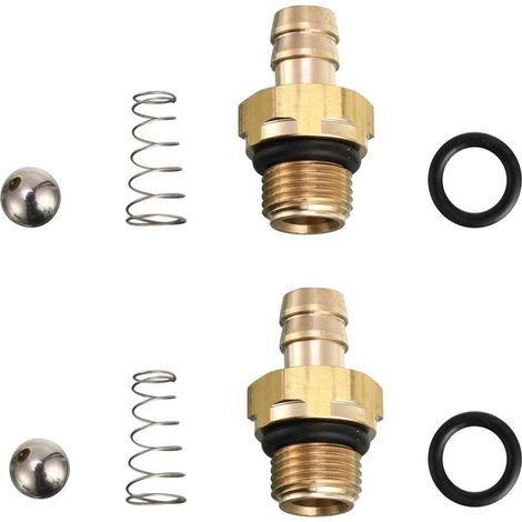 Compatible Chemical Injector Set for Pressure Washer, Pressure Washer Replacement Accessories for 203640GS 190593GS 190635GS (1/4)