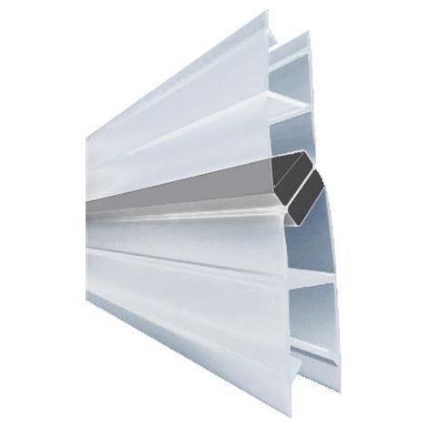 Glaswerk Westfalen- [Typ-MD-B] Magnetdichtung  - 180°/90° - für 8 mm (195cm)