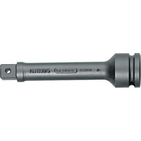 Gedore Verlängerung für Kraftschrauber KB 1990 Antriebsvierkant 1/2″ Länge 125 mm - 6655250