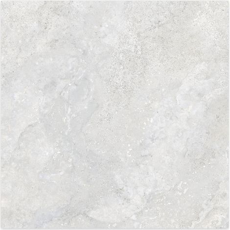 Carrelage effet Travertin Gris Clair 90x90x0,9 cm In&Out Castorel - Sol et mur intérieur et Sol extérieur (vendu par carton de 1,62 m²) - RO'MA CARRELAGE (1/2)