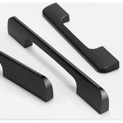 5 tiradores para armarios de cocina, tiradores de puerta de aleación de aluminio para armarios, cajones, roperos y dormitorios, con tornillos y destornillador. (1/5)