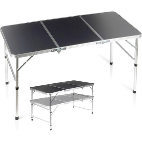Folding camping table adjustable height 120x60 cm 235492406 (1/5)
