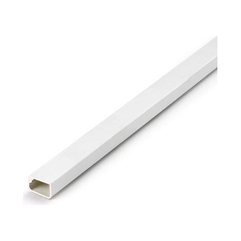 CANALETA ADHESIVA CON TAPA BISAGRA 16X10 MM GRIS METALIZADO 2407-7G - INOFIX