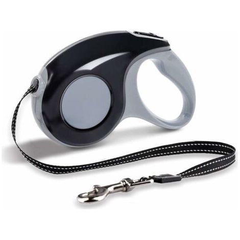Laisses Rétractables pour Chiens,Laisse Chat,Corde de Traction télescopique, Laisse Enrouleur pour Petit Chat chien5M, Maximum 15kg (Noir) (1/4)