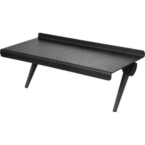 Estante para monitor de TV - 110x164 mm - Ajustable - Negro (1/2)