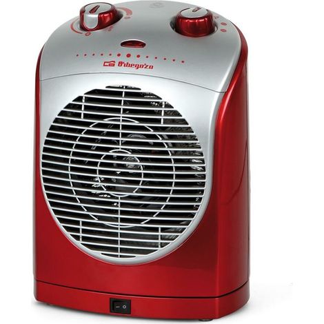 Radiateur électrique Orbegozo FH 5025 rouge 2200 W