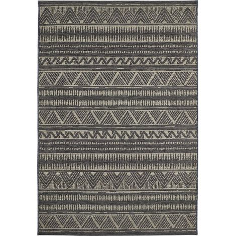 Outdoorteppich Rio beige-grau, 133 x 190 cm Outdoor-Teppiche