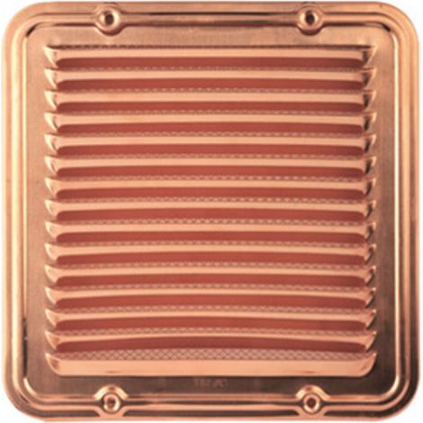 Grille de ventilation en cuivre cm.23x23 - Séjour
