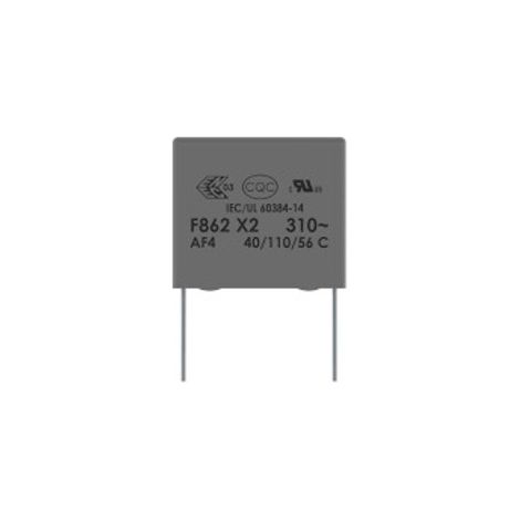 Condensateur de sécurité 1uf 310vac X2 Raster 27,5mm 1mf310vacx2