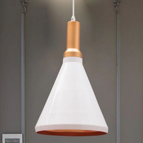 bamyum Sabonis Suspension Luminaire Vintage, Lustre Salon de 25 cm en Métal, Lampe E27 pour Chambre, Salle à Manger (1/5)