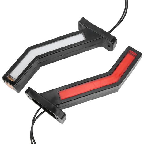 Universelle LED-Seitenmarkierungsleuchten, 12/24V Konturmarkierung für SUVs, Busse, Boote, Anhänger und LKWs (1/5)
