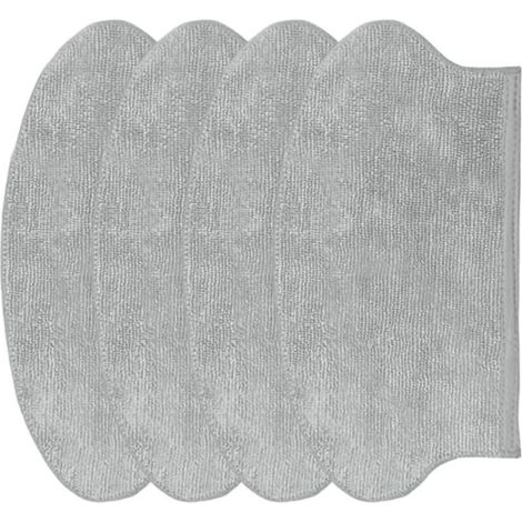 Kit de lingettes de rechange lavables et réutilisables pour aspirateur robot EUREKA NER600, lot de 4 ou 10 (lot de 4)