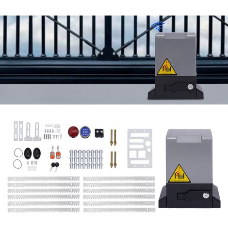 370 W télécommande pour ouvre-porte, moteur pour porte de garage, ouvre-porte coulissant, moteur pour porte coulissante, ouvre-porte coulissant électrique, rail de 6 mètres. (1/5)