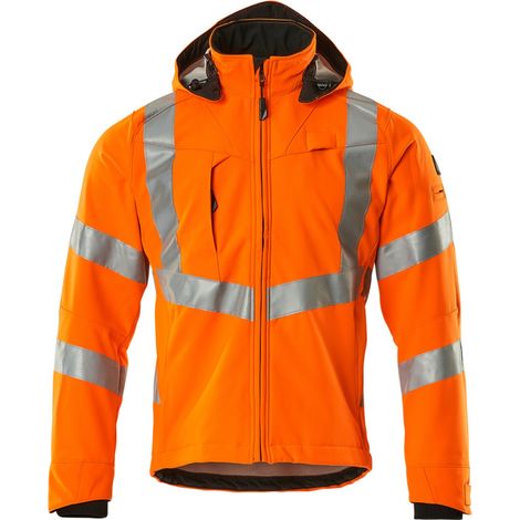 Mascot Blackpool Soft Shell Jacke Gr. M, hi-vis orange