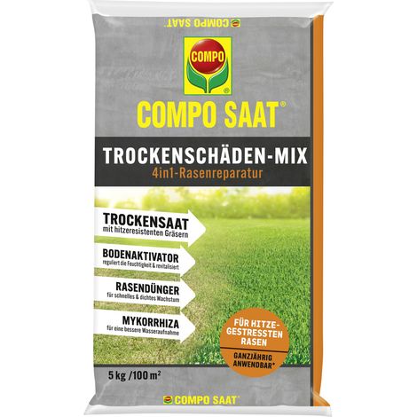 COMPO SAAT Trockenschäden-Mix 4in1 5kg für 100m²
